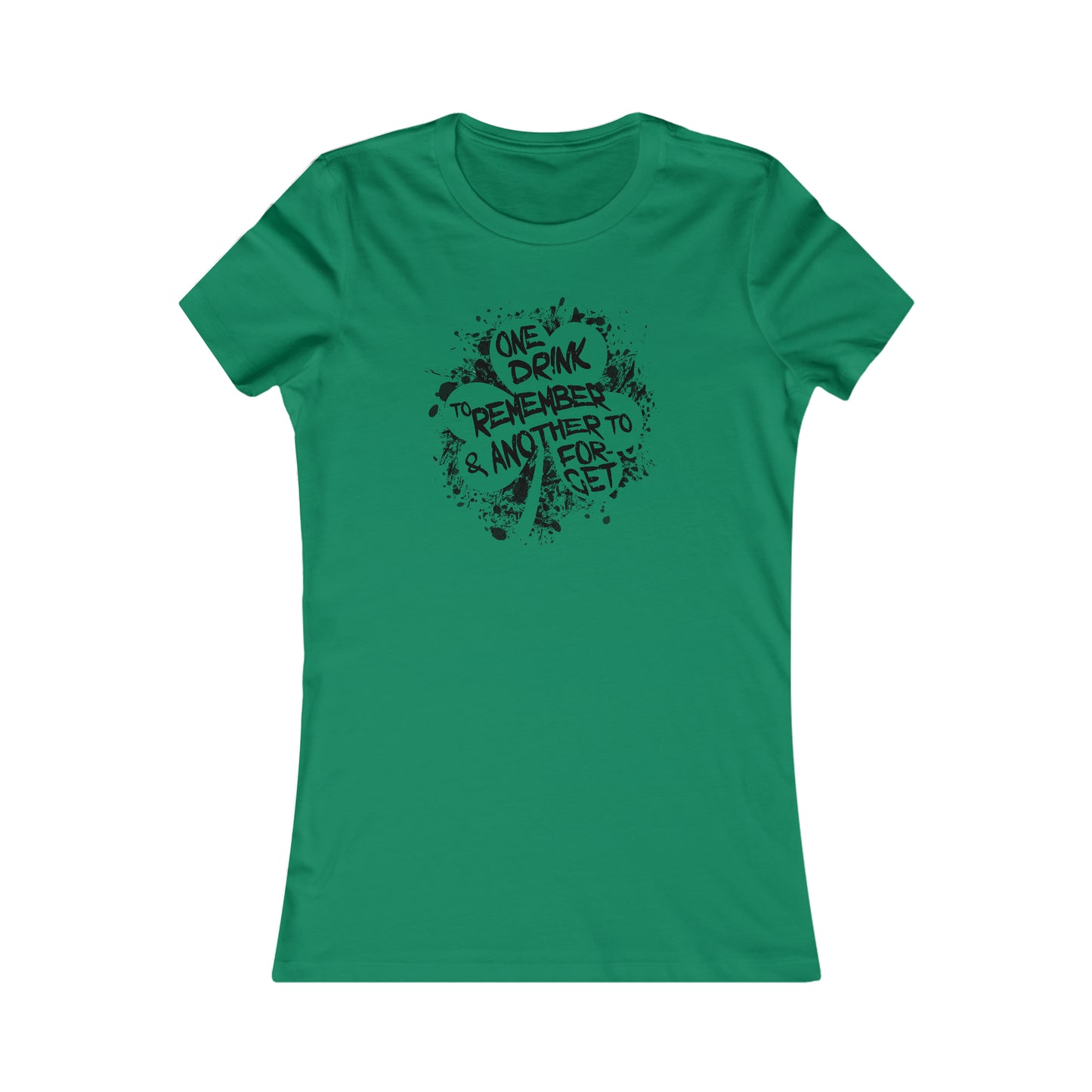 One Drink Splatter Clover Women's Cut