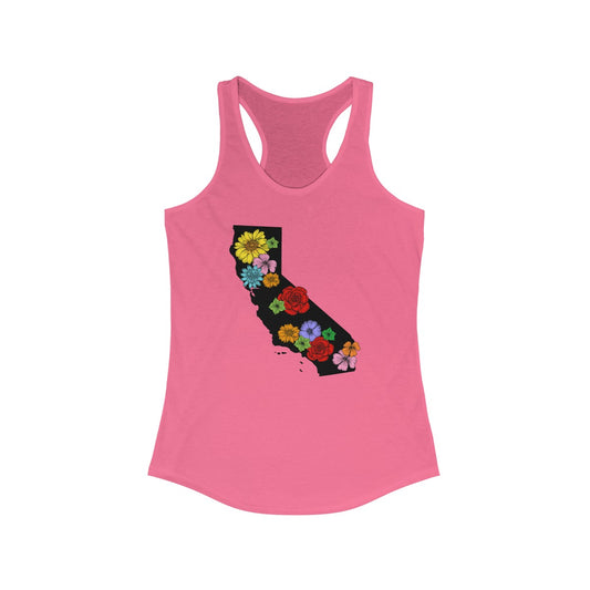 California Flowers Tank Top