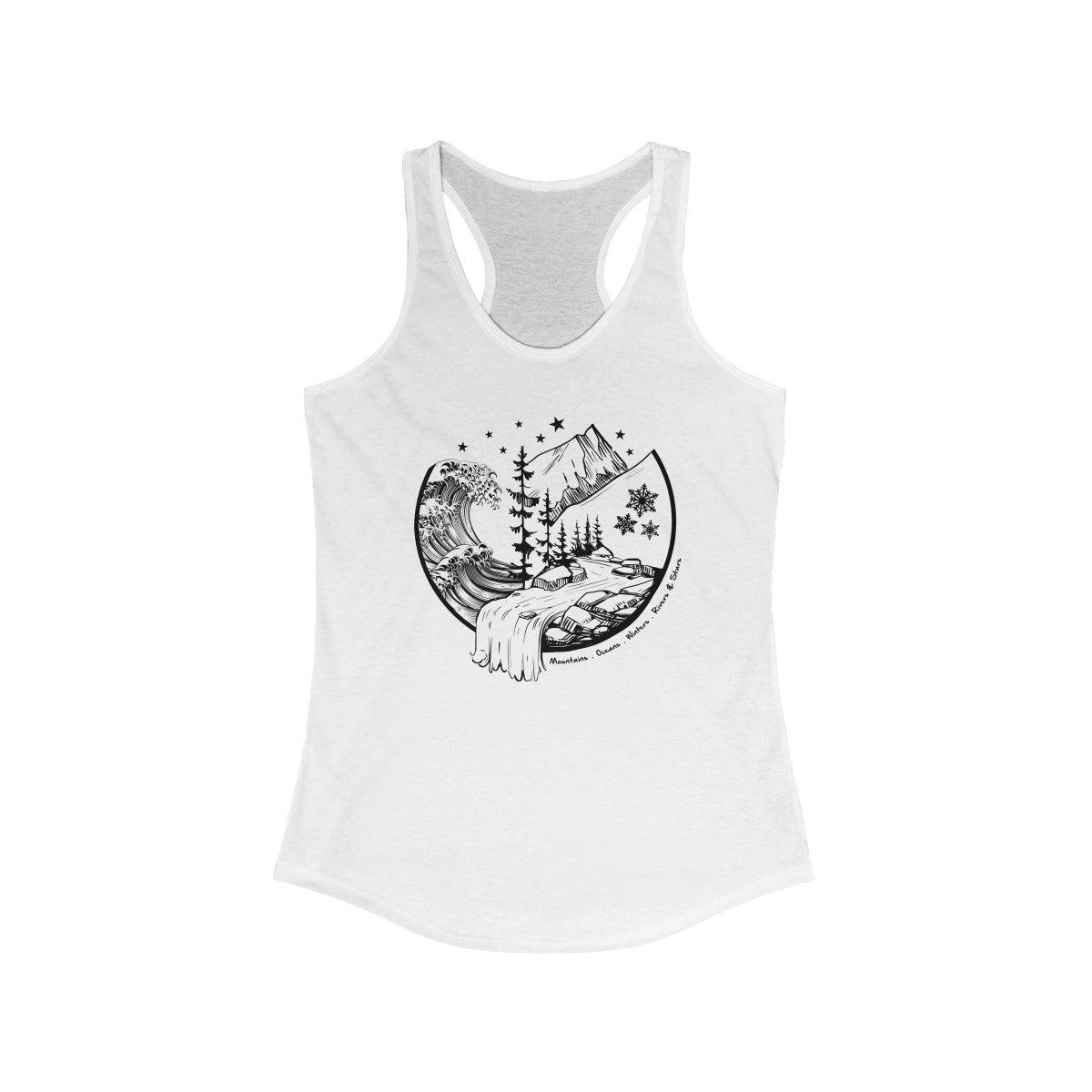 Mountains & Oceans Woman's Tank