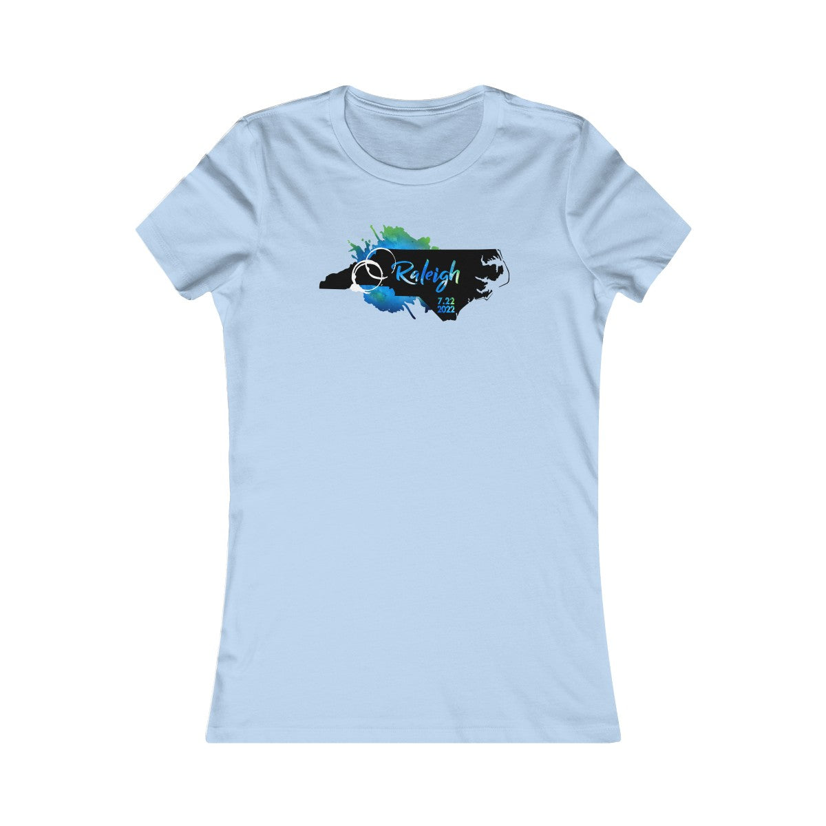 Raleigh 2022 Fitted Women's cut tees w/set list