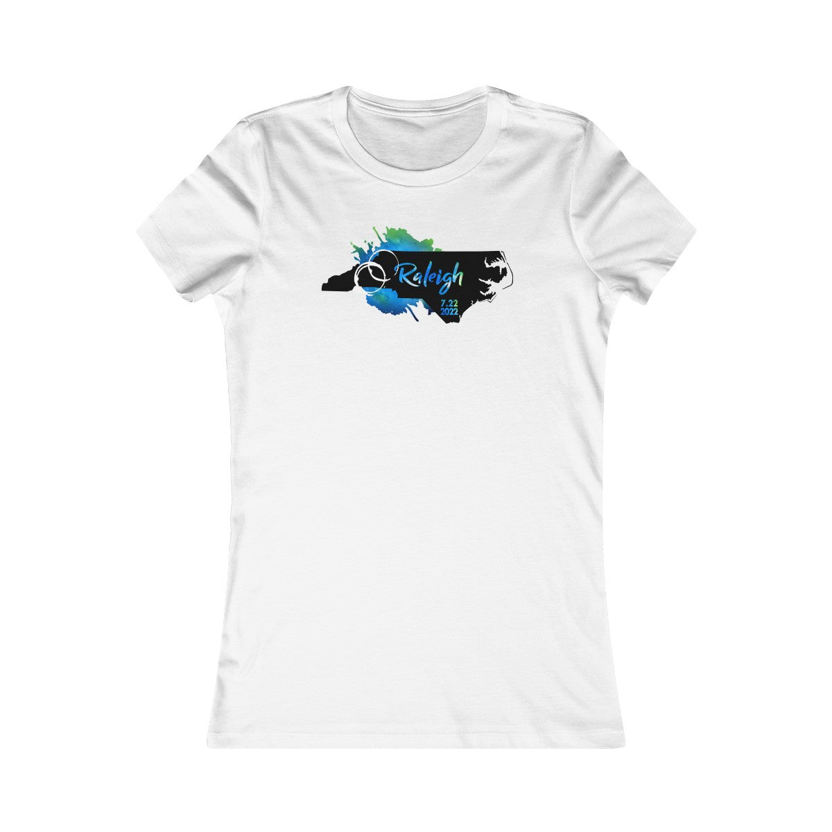 Raleigh 2022 Fitted Women's cut tees w/set list