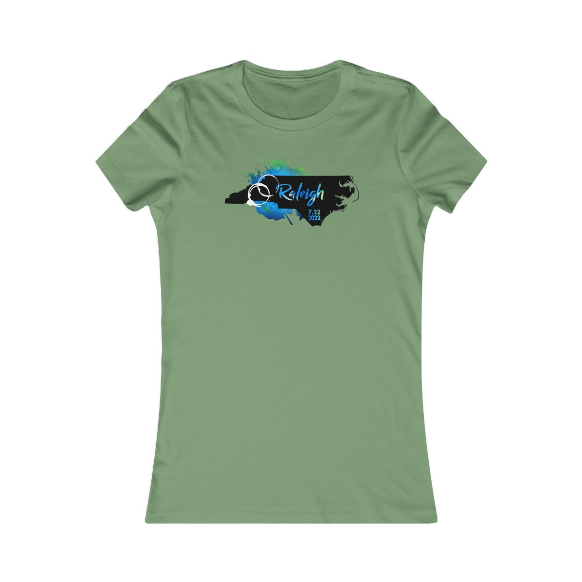 Raleigh 2022 Fitted Women's cut tees w/set list
