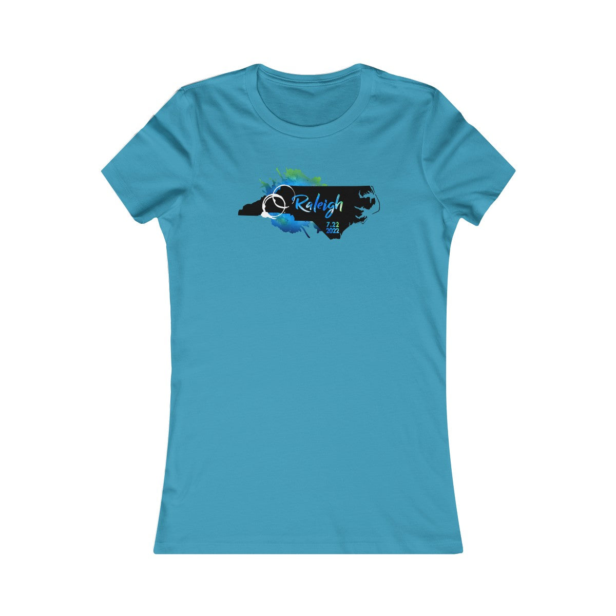 Raleigh 2022 Fitted Women's cut tees w/set list
