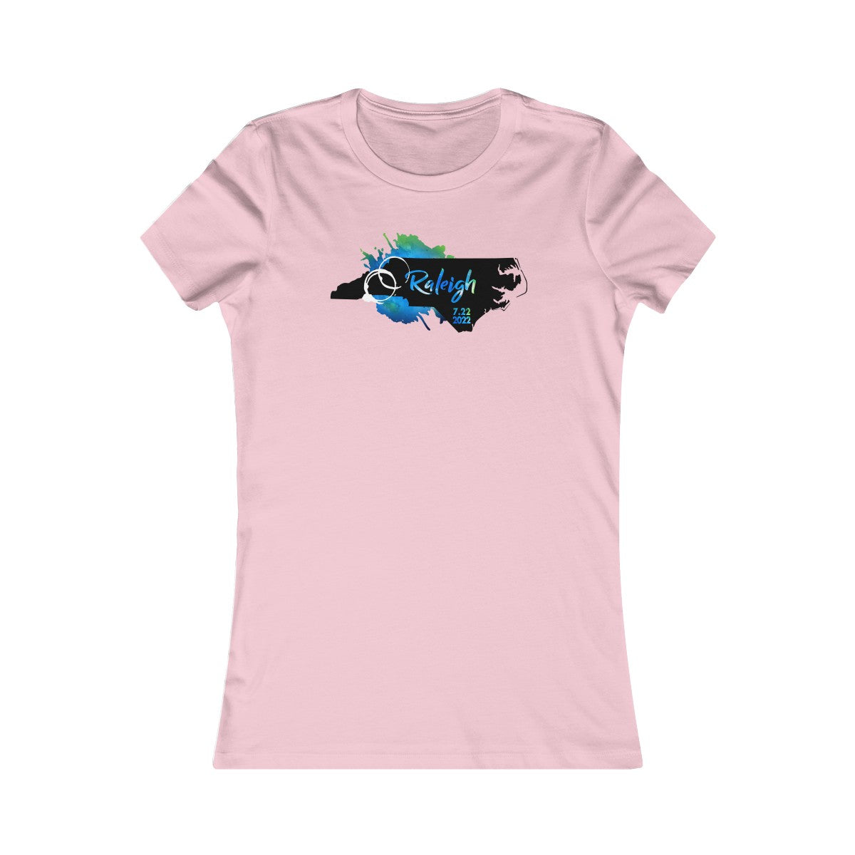 Raleigh 2022 Fitted Women's cut tees w/set list