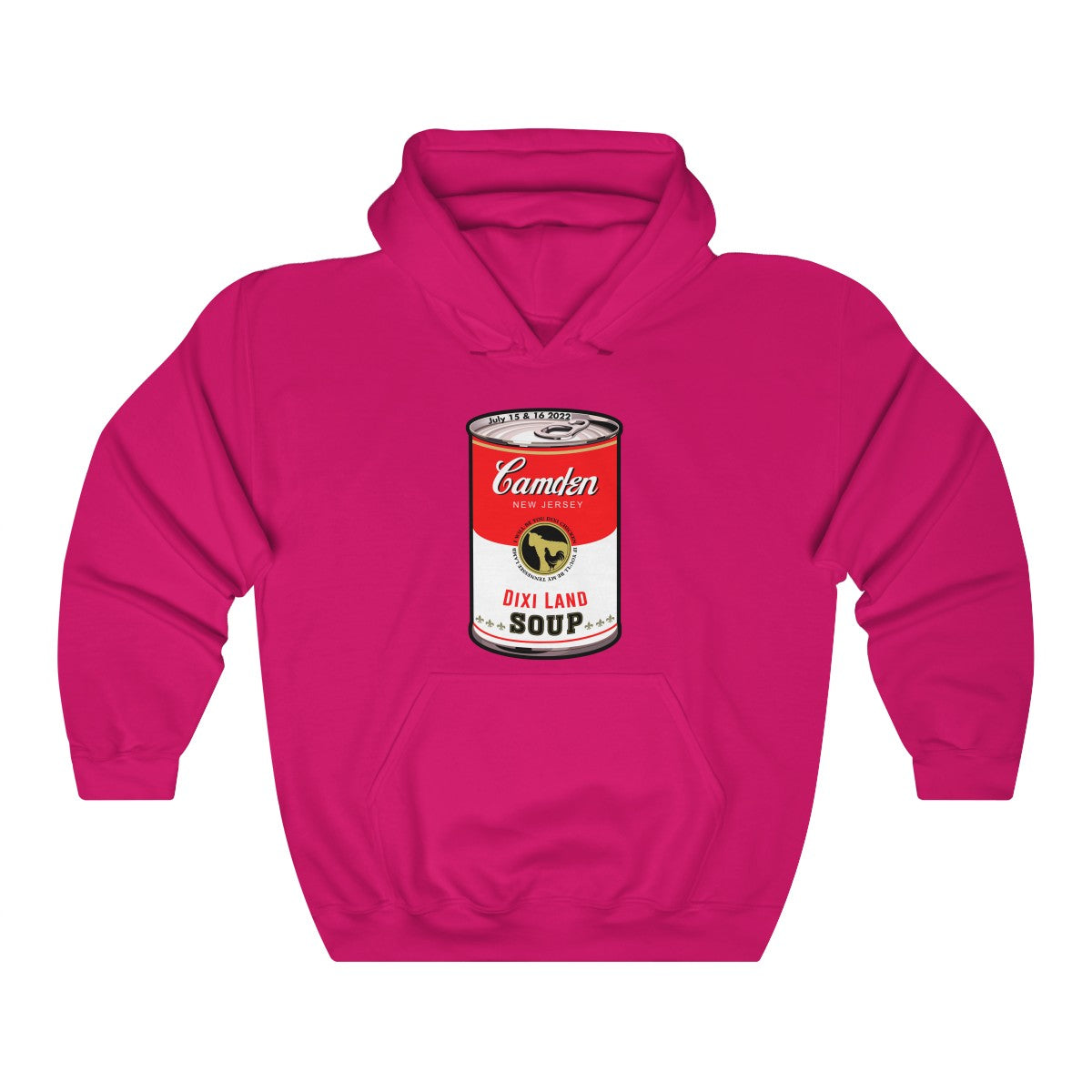 Camden NJ 2022 Hoodie (w/set list)