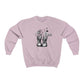 Boots With Flowers Crewneck