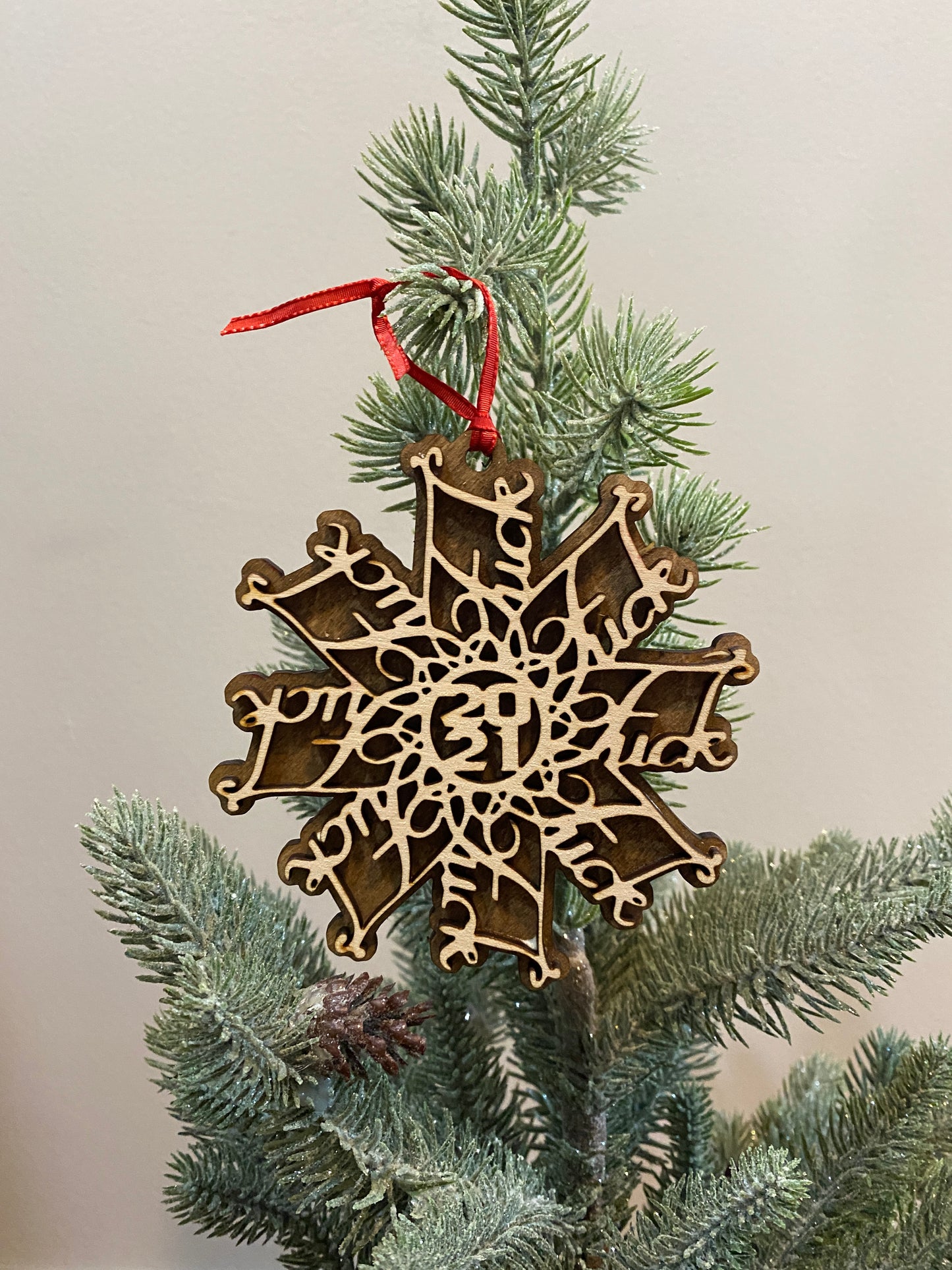 2021 Fuck Flake Multi Layer Ornament
