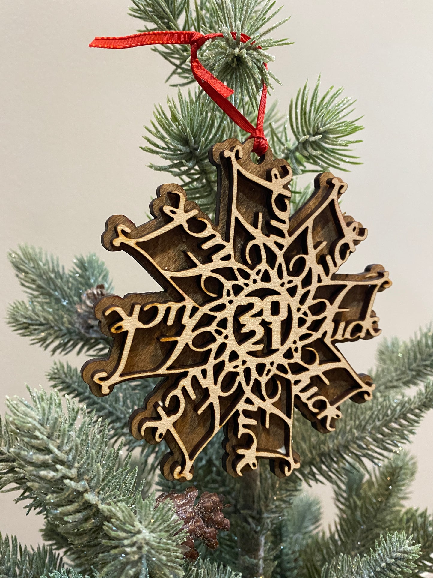 2021 Fuck Flake Multi Layer Ornament