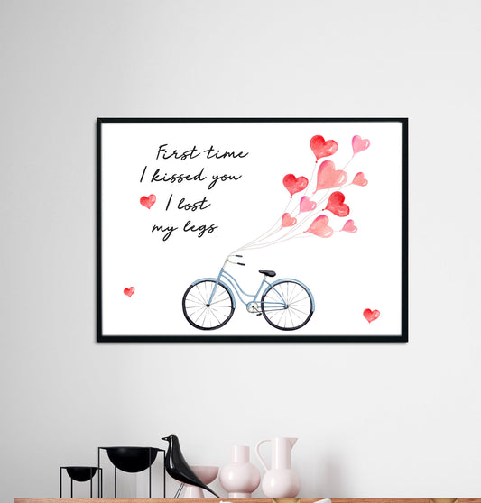 Lost My Legs Art Print