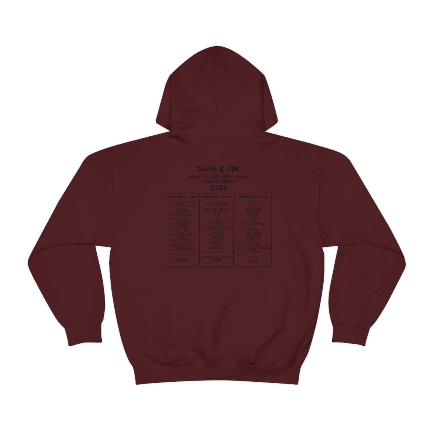 Mexico Turtle W/SET LIST Hoodie