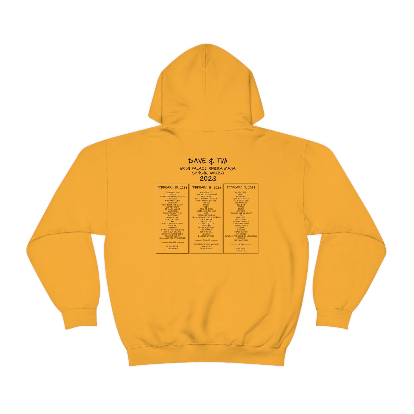 Mexico Turtle W/SET LIST Hoodie