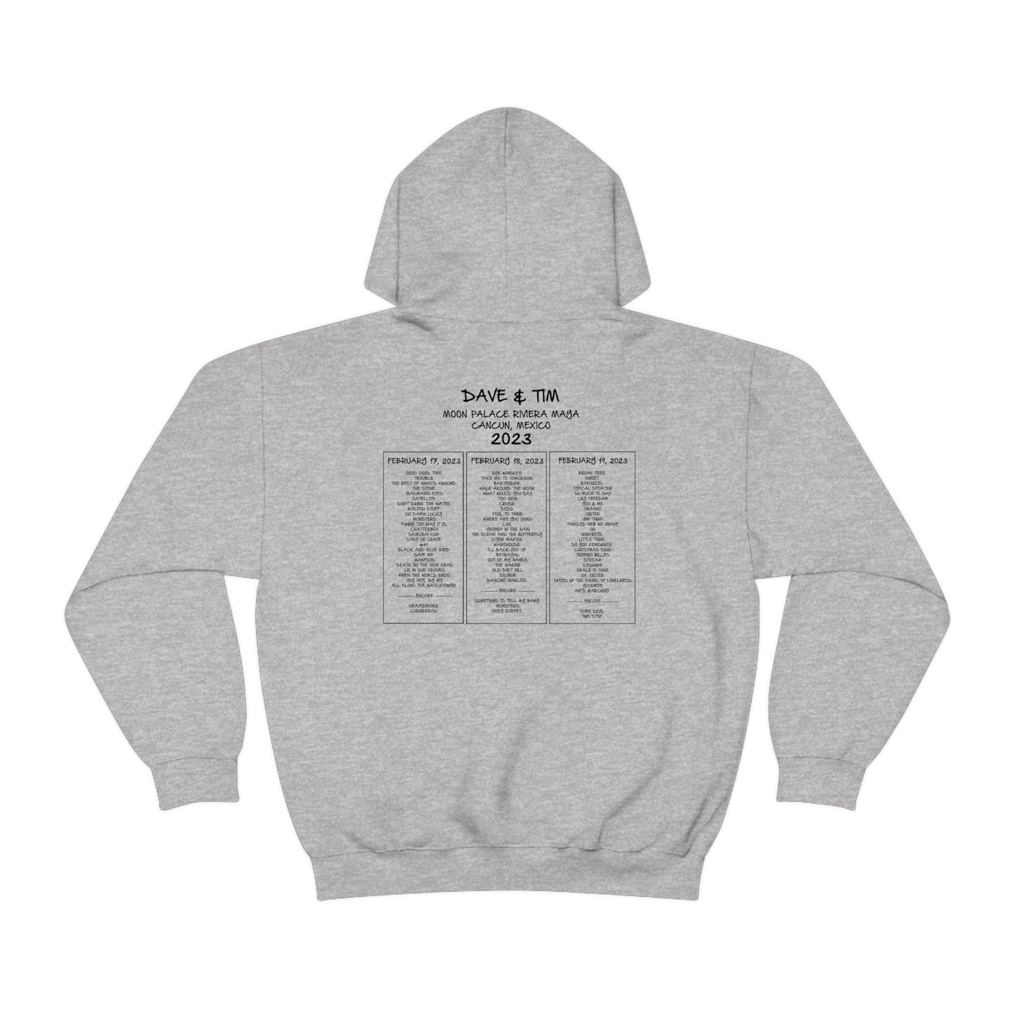 Mexico Turtle W/SET LIST Hoodie