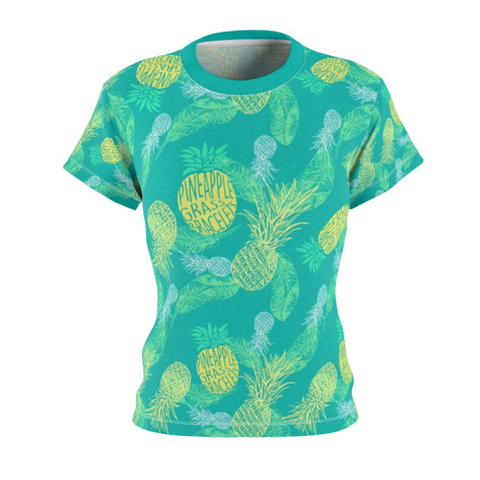 Pineapple Grass Bracelets Allover Printed Women's Cut