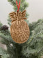 Pineapple Grass Bracelets Wood Ornament