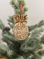 Pineapple Grass Bracelets Wood Ornament