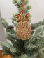 Pineapple Grass Bracelets Wood Ornament