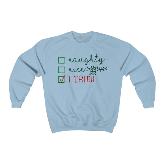 Santa Knows I Tried