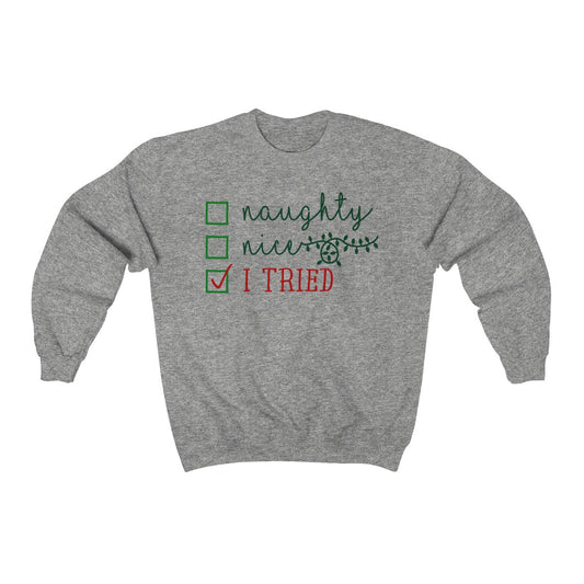Santa Knows I Tried