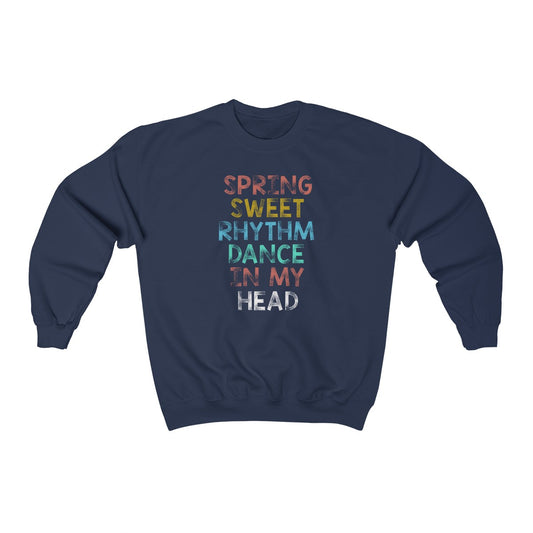 Spring Sweet Rhythm  Crewneck