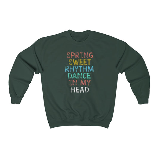 Spring Sweet Rhythm  Crewneck