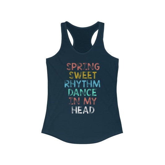 Spring Sweet Rhythm  Tank Top