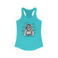 Big Eyed Fish Spaceman Mashup Tank Top