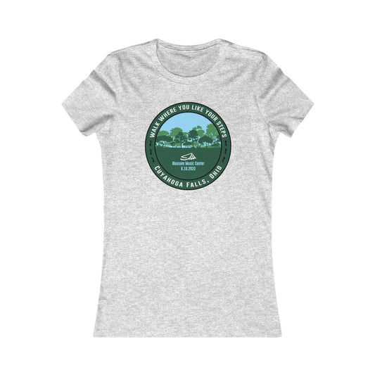 Blossom Music Center Woman's Tee  (with set list)