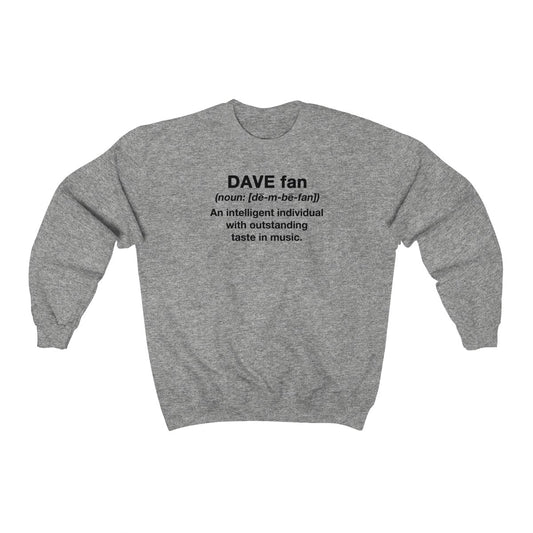 Definition Of A Fan Crewneck