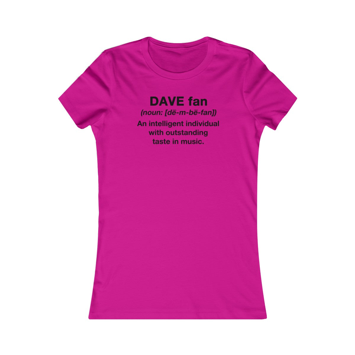 Definition of A Fan Women's Cut