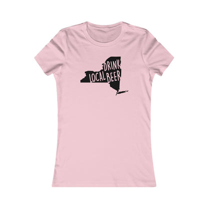 Drink Local Beer New York Women's Cut
