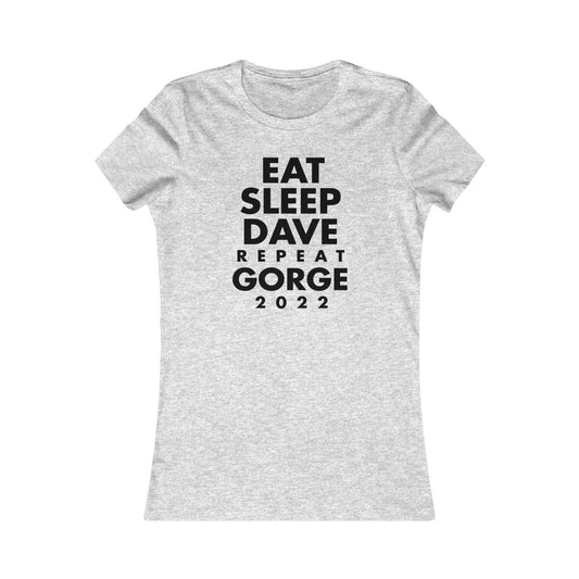 Eat Sleep Gorge 2022 Women's Cut