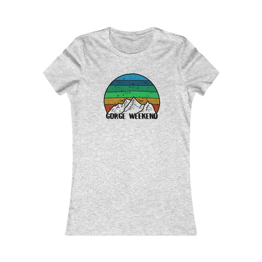 Gorge Weekend Women's Cut Tee