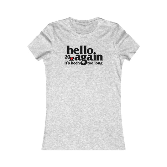 Hello Again Tour 2022 Women's Cut