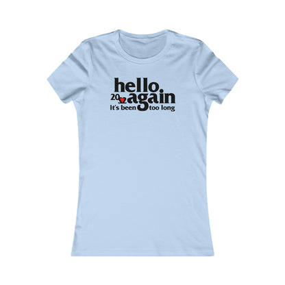 Hello Again Tour 2022 Women's Cut