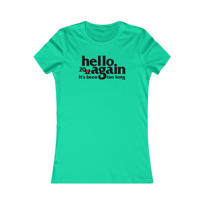 Hello Again Tour 2022 Women's Cut