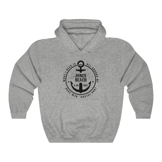 Jones Beach Anchor 2022 Hoodie (w/ set list)