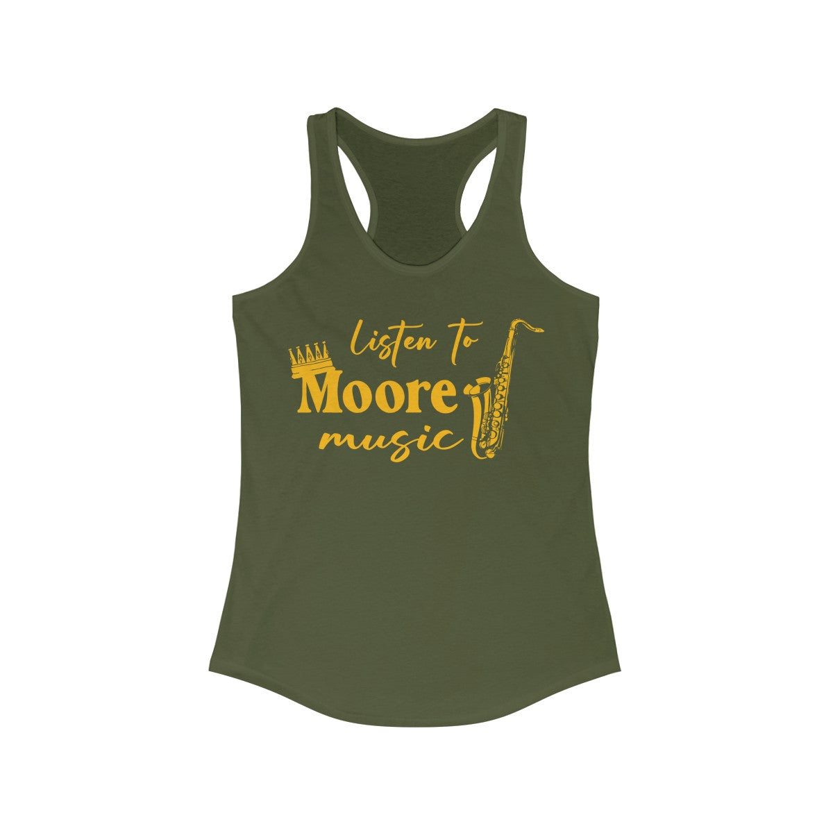 Moore Music (front and back design)  Tank Top