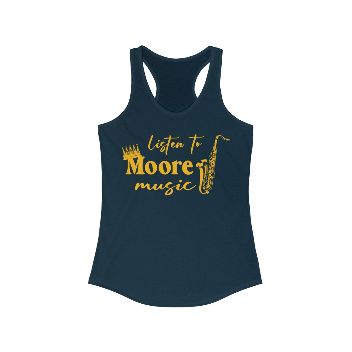 Moore Music (front and back design)  Tank Top