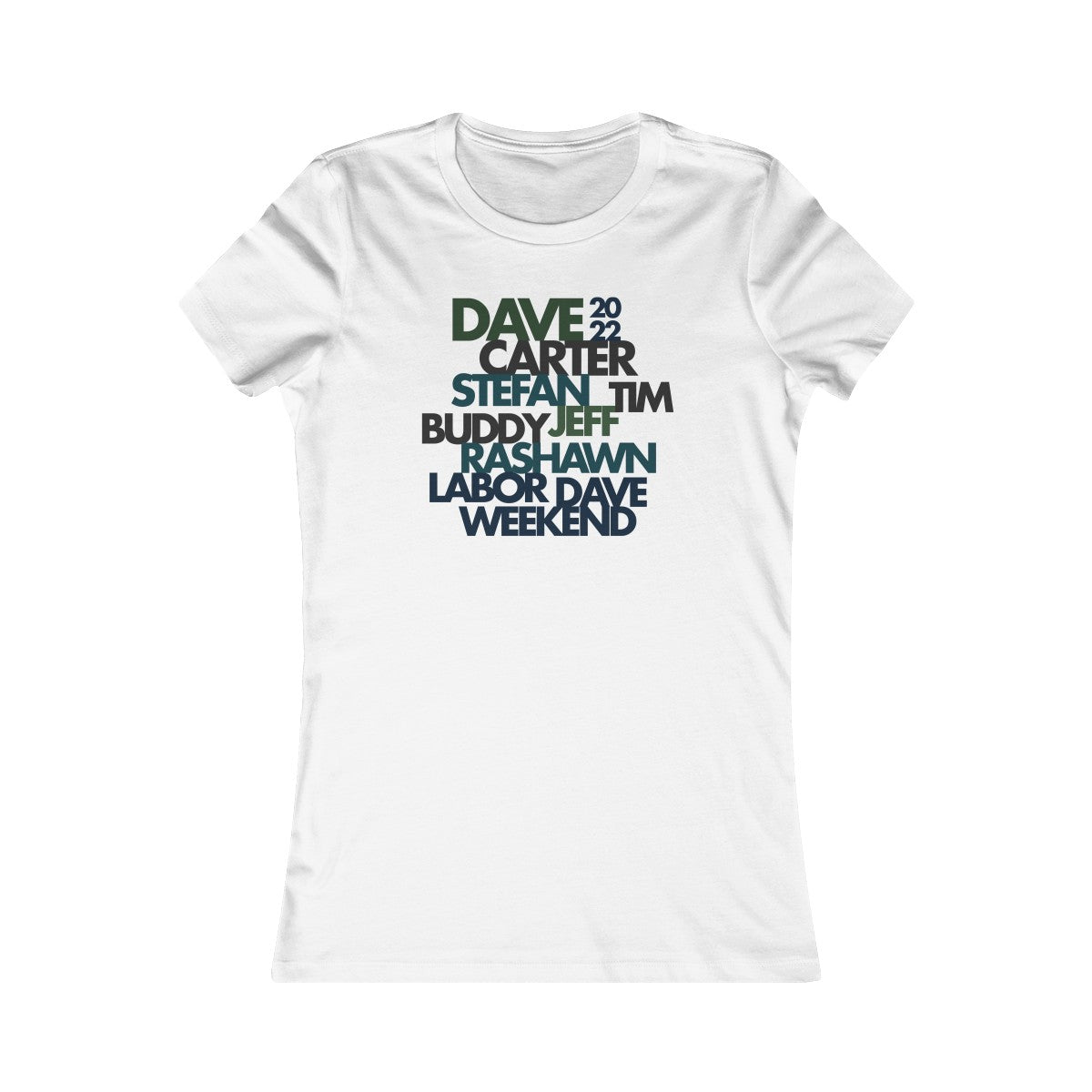 Names 2022 Gorge Women's Cut  (w/set list)