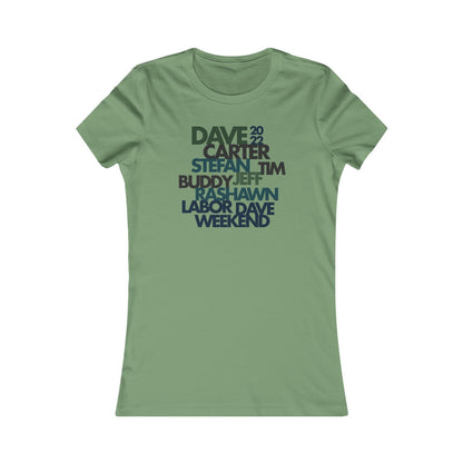 Names 2022 Gorge Women's Cut  (w/set list)