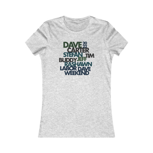 Names 2022 Gorge Women's Cut  (w/set list)