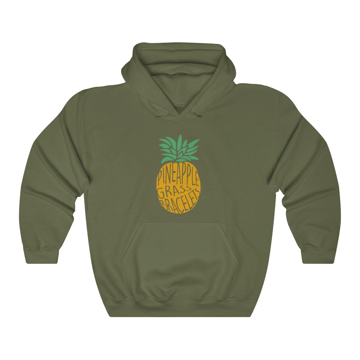 Pineapple Grass Bracelets Hoodie