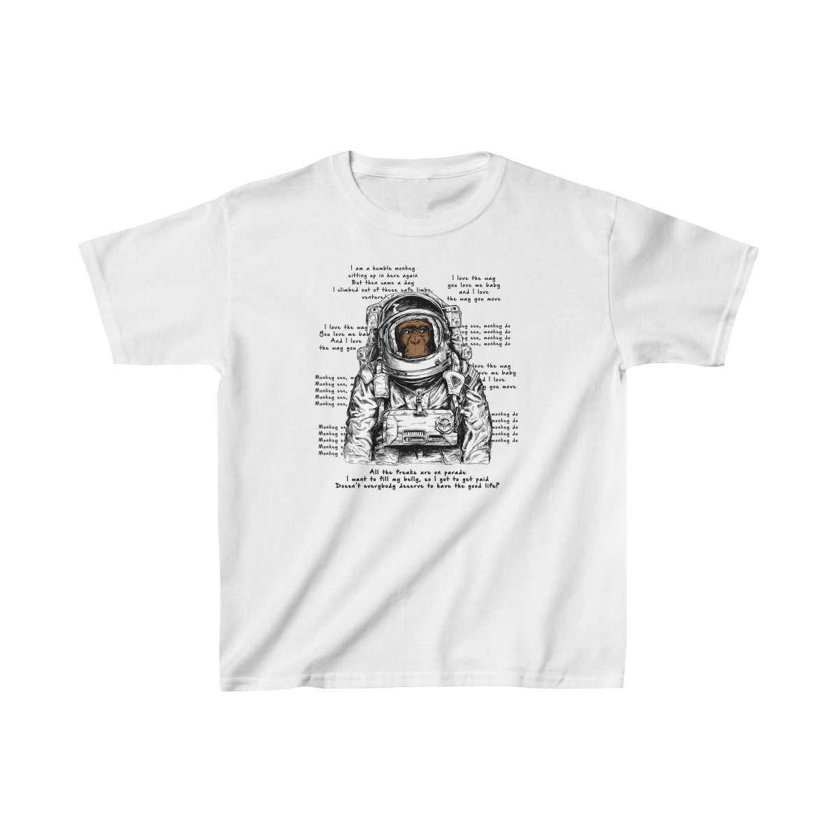 Proudest Monkey Spaceman Mashup Kids