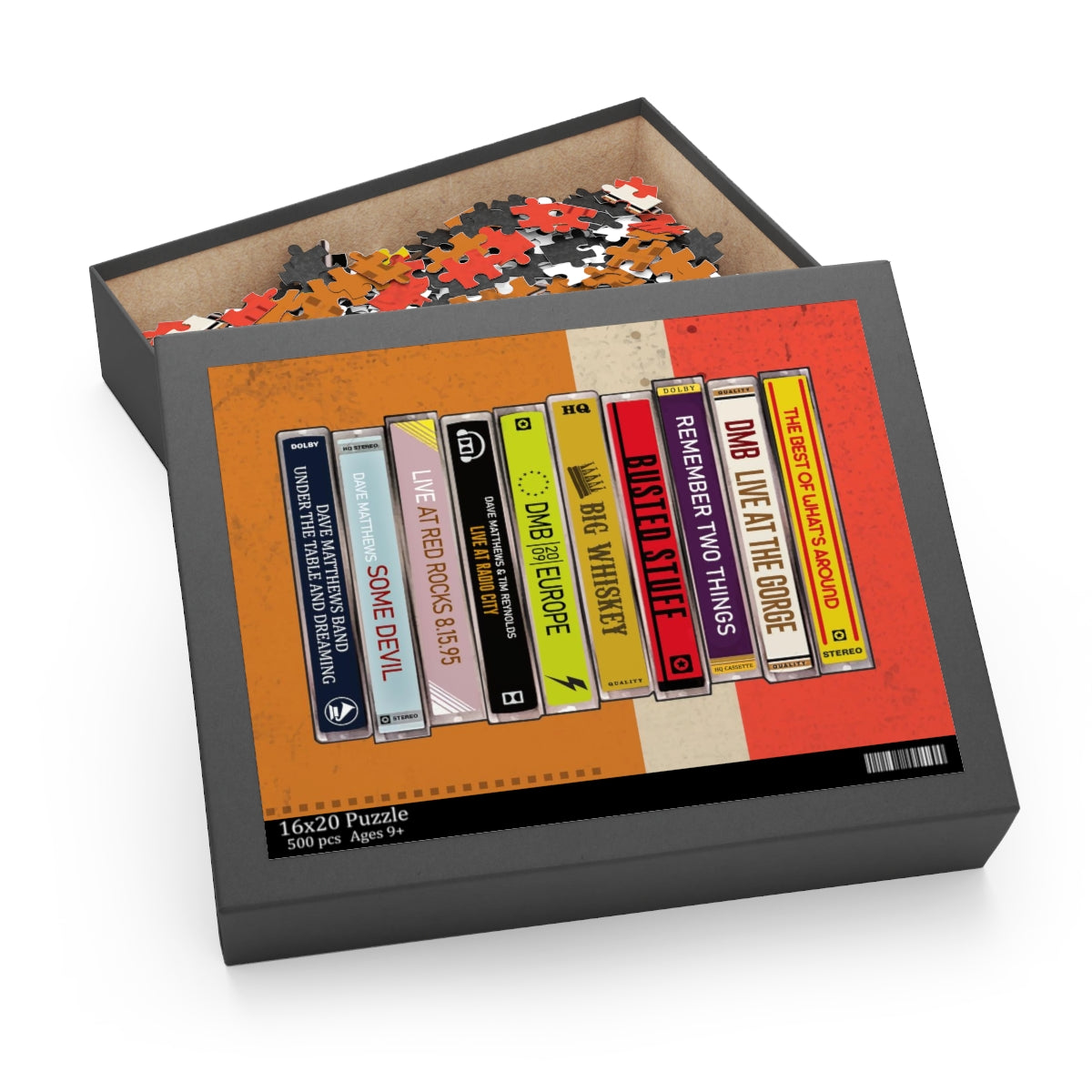 Retro Cassette Puzzle DMB DMSC Designs