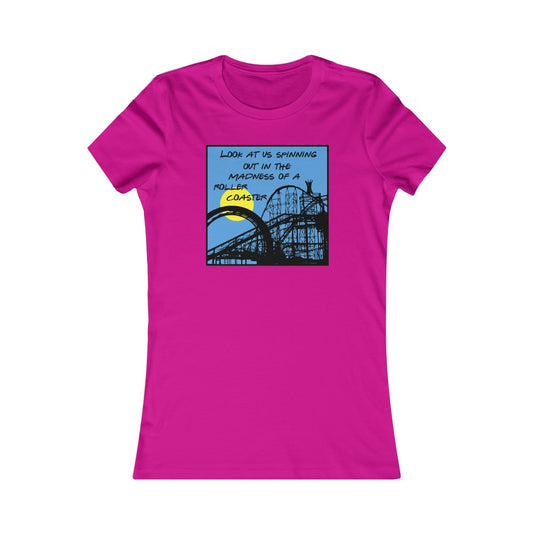 Space Between Rollercoaster Woman's Cut