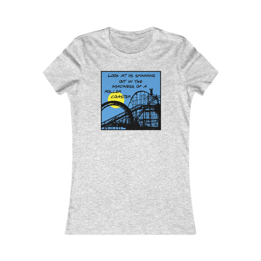 Space Between Rollercoaster Woman's Cut