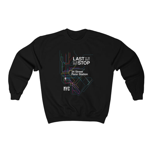 Subway Lines MSG 2021 Crewneck