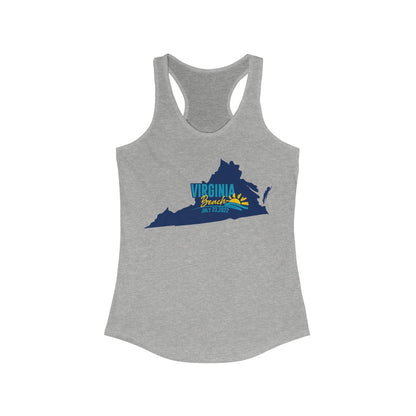 Virginia Beach 2022 Racerback Women's Tank w/set list