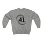 #41 Dot Swirl Design Crew Neck Sweatshirt