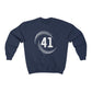 #41 Dot Swirl Design Crew Neck Sweatshirt